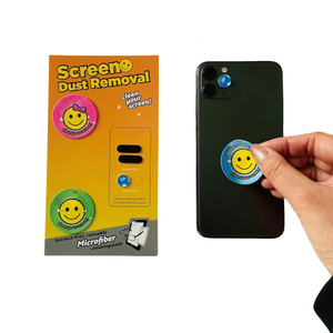 OEM Logo Printed Custom Microfiber Mobile Sticky <b>Screen</b> <b>Cleaner</b> Heat Transfer Printing Sticky <b>Screen</b> <b>Cleaner</b> - Product Image 1