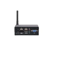 Komputer Mini PC Industri Tanpa Kipas Terlaris Quanzhi A40i Tetranuklir 1G Memori 8G EMMC 4 USB2.0 Stok Tersedia