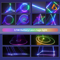 AICPOSE Vente en gros pas cher Rgb 3 en 1 Laser 5w Projecteur d'animation laser Dmx Laser Lumière nocturne