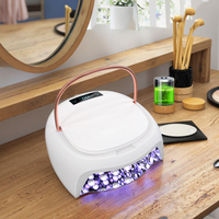 Lampe à ongles UV LED rechargeable 2025, séchage rapide, haute puissance, automatique, pour gel, vernis à ongles, machine de séchage pour salon à domicile