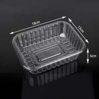 Hengmaster Wegwerp Nemen Plastic Verpakking Fruit Verpakking Doos Met Deksel