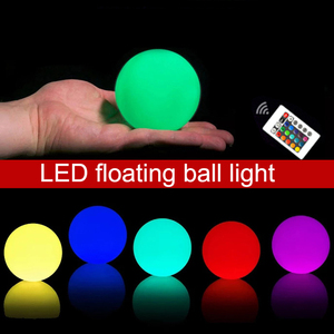 <span class=keywords><strong>Boule</strong></span> lumineuse LED lune 3D étanche à piles rechargeable mini <span class=keywords><strong>boule</strong></span> à led colorée flottante pour <span class=keywords><strong>piscine</strong></span> - Product Image 3