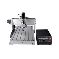 Mini machine de gravure CNC de bureau DIY Hobby Mini CNC 3040 3 axes / 4 axes pour le bois, les circuits imprimés, l'acrylique