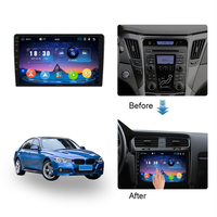 Autoradio universel 9 pouces 2 Din avec écran tactile, Mirror Link/FM/TF/BT/MP5, lecteur DVD de voiture