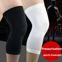 Genouillère de compression respirante antidérapante élastique pour le sport, soutien de jambe, protection de genou pour le basketball et la course, personnalisable