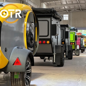 <span class=keywords><strong>Tear</strong></span> <span class=keywords><strong>Drop</strong></span> <span class=keywords><strong>Camper</strong></span> với phòng tắm offroad Teardrop trailers Caravan Trailer trượt ra ngoài đường Bộ bán hàng giỏ hàng - Product Image 5