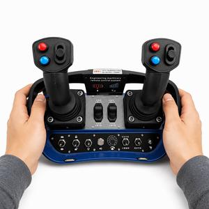 <b>Wireless</b> Excavator Remote Controller Industrial <b>Radio</b> Control Hydraulic Heavy Equipment Proportional Joystick System - Product Image 4