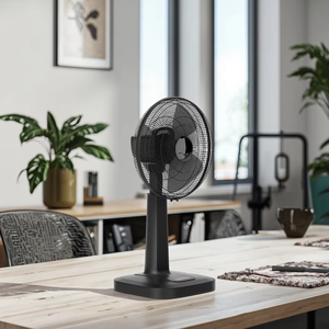 Nieuwe Op Afstand Bestuurbare 16-Inch Blade Stille Timer Verstelbare Hoogte Vloerventilator Voor Slaapkamers En Woonkamers - Product Image 3