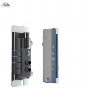 Sistema <span class=keywords><strong>Doccia</strong></span> Wayon con Display Digitale Intelligente e Tasti Stile Pianoforte in Grigio Canna di Fucile con Luce Ambientale per Bagno di Lusso - Product Image 6