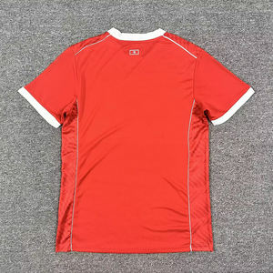 Camiseta de Fútbol de Túnez para el Hogar, Tallas S-4XL, Diseño de la Media Luna Roja, Impresión de Logotipo Personalizado, Pedidos Pequeños Bienvenidos, Descuento por Lotes Mixtos, Proveedor Agente - Product Image 2