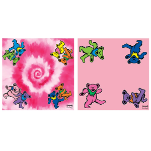 Tapete de Mahjong de Doble Cara Personalizado de Grateful Dead, Tapete de Mahjong Americano de Lujo con Diseño de Osos Bailarines, <span class=keywords><strong>Neopreno</strong></span> Premium con Revestimiento Antideslizante - Product Image 1