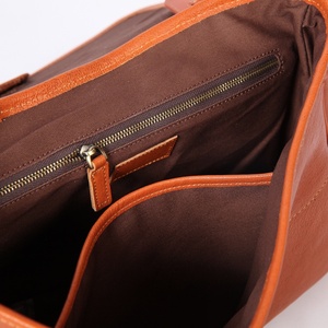 Sac fourre-tout grande capacité en cuir pleine fleur pour femme, nouveau modèle 2026, sac bandoulière rétro en cuir tanné - Product Image 6