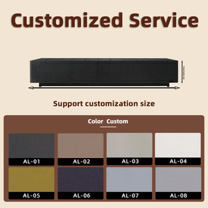 Table basse d'extérieur contemporaine avec structure <span class=keywords><strong>en</strong></span> <span class=keywords><strong>aluminium</strong></span> et plateau imperméable pour propriétés privées, jardins sur toits, salons d'hôtel - Product Image 2
