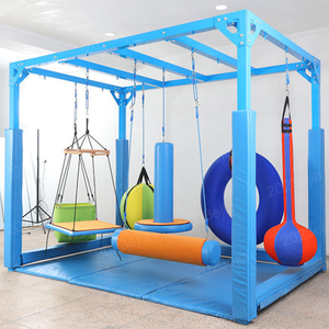 Equipo de Terapia de Columpio Sensorial para Niños, Sistema de Suspensión de Integración Sensorial Interior para Calmar el Autismo y el TDAH - Product Image 5