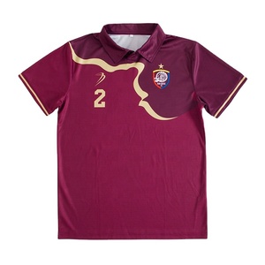 Ventes en gros de polos de football pour hommes de haute qualité, personnalisés, légers, respirants, uniformes de football, haut de survêtement - Product Image 1