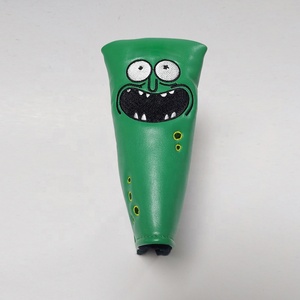 Cadeau promotionnel lame en cuir PU <span class=keywords><strong>golf</strong></span> <span class=keywords><strong>putt</strong></span> couvre-chef - Product Image 3