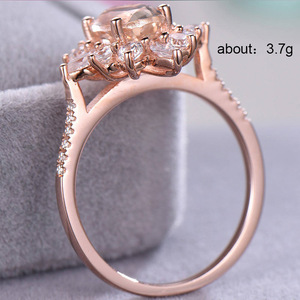 Bague flocon de neige pour femmes, bijoux élégants et étincelants, vente en gros - Product Image 6