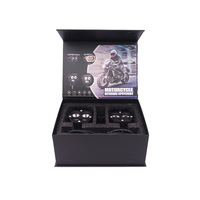 Feu antibrouillard double couleur à Led, MINI phare de conduite à Led, Spot auxiliaire pour moto