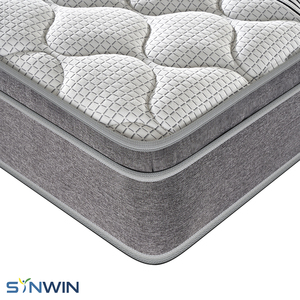 Matelas à ressorts ensachés Euro Top RSP-ET-282, <span class=keywords><strong>10</strong></span> pouces, 5 zones de mousse à mémoire de forme - Product Image 4