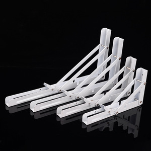 Modern Style Stainless Steel Foldable Furniture Hardware Superior Triangular Bracket Soft Closing Feature for Home Office - Product Image 1