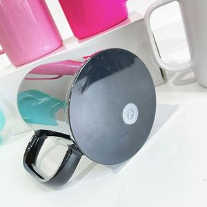 Lot de 25 tasses à café colorées Macaron de 17 oz avec couvercles en plastique pour transfert par sublimation UV DTF, expédiées depuis l'entrepôt américain - Product Image 5