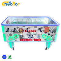 Table de football à monnayeur populaire pour centre commercial, machine de jeu d'arcade de football pour centre de jeux
