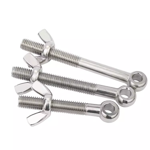 Pernos oscilantes de acero inoxidable con zincado y aluminio, estándar DIN444, con ojo largo, tornillo <span class=keywords><strong>M12</strong></span>, diseño de nudo deslizante, piezas al por mayor - Product Image 4