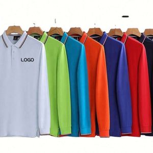 Camisa de Manga Larga para Hombre, Tejido Doble Piqué, Algodón Sólido, Cuello Clásico, Antiarrugas, Transpirable, Nuevos Materiales de Moda - Product Image 5