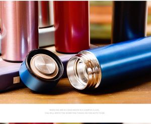500ml Stainless Steel Insulated Vacuum Reminder Thermos Flask Led Digital Temperature Display Smart Water Bottle <b>Tea</b> <b>Infuser</b> - Product Image 4
