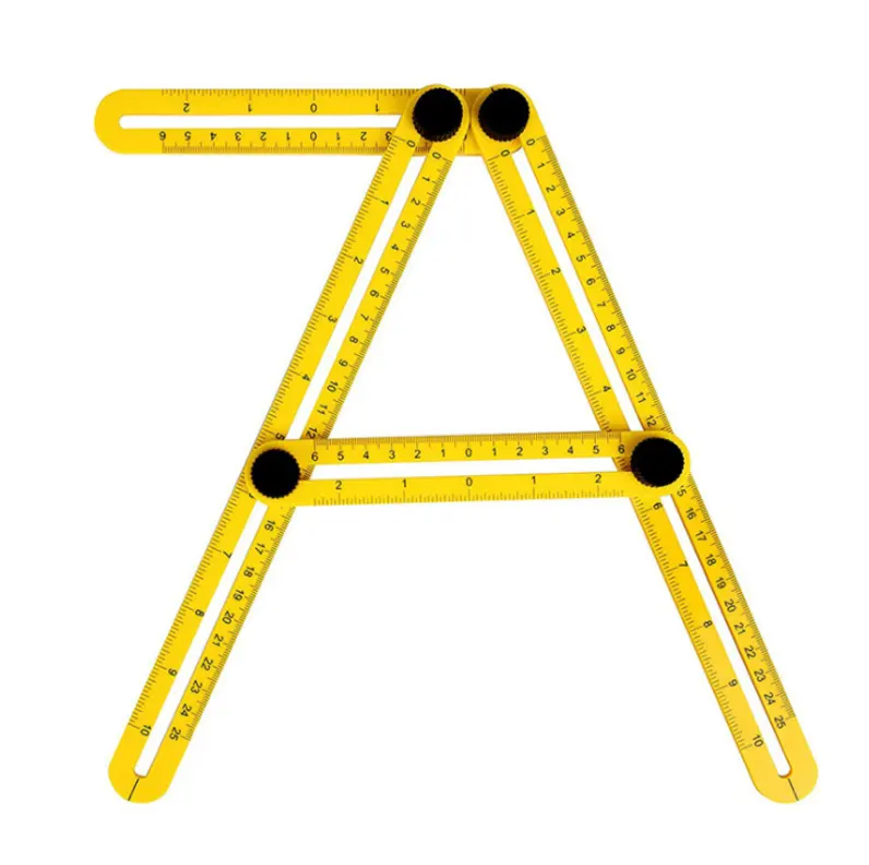 ABS Желтый Шаблон Линейка измерительный инструмент