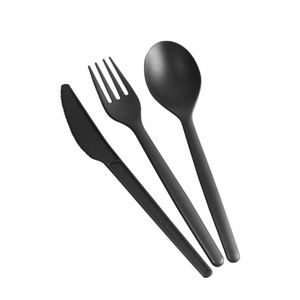 Cubiertos Desechables Compostables de 7 Pulgadas a Precio de Fábrica, Hechos con PLA de Origen Vegetal Resistente a Altas Temperaturas - Product Image 2