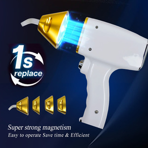 Appareil de beauté laser diode 808 nm multifonctionnel pour le rajeunissement de la peau avec pièce à main dorée et embouts multiples - Product Image 5