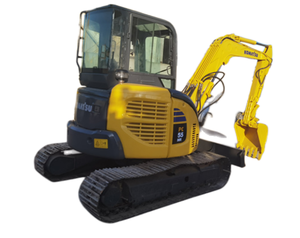ใช้ PC56 PC55รถขุด Komatsu PC130 200/300/450หลัก PC55mr สภาพการทำงานที่ดีเยี่ยม