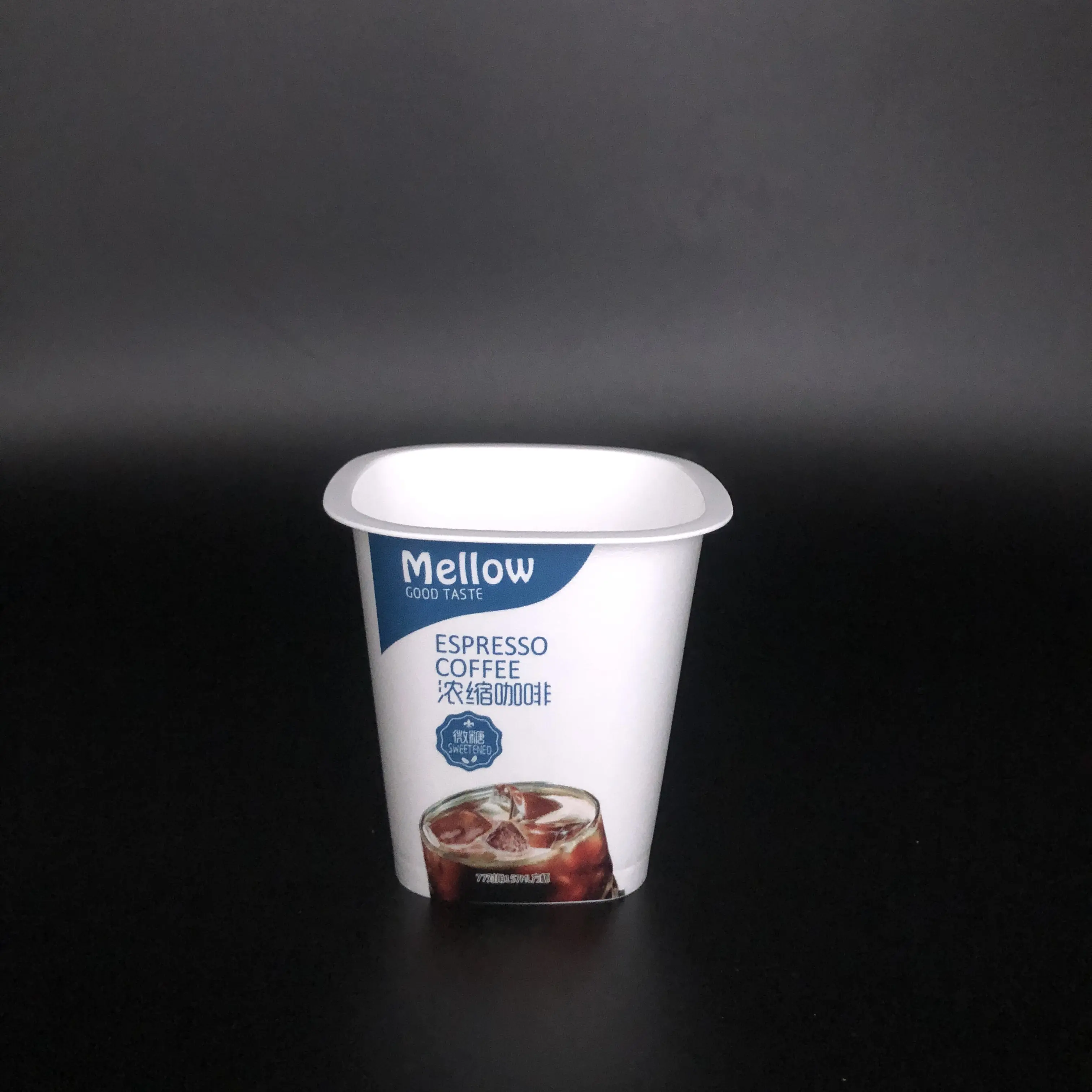 モールドラベル印刷アイスクリームタブ包装プラスチックアイスクリームカップのカスタムロゴ<span class=keywords><strong>IML</strong></span>蓋付き