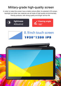 CENAVA H89 คอมพิวเตอร์ออลอินวัน หน้าจอสัมผัส 3+64GB สำหรับกล่องรับสัญญาณอุตสาหกรรม ธุรกิจ มินิพีซีออลอินวันขนาด 9 นิ้ว - Product Image 5