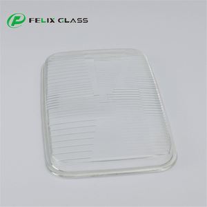 Couverture de lentille en verre LED pour phare de voiture en borosilicate pressé et trempé, abat-jour de lampe antibrouillard, produit d'éclairage - Product Image 4