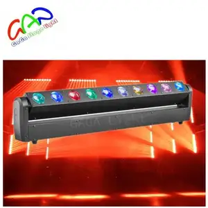 10X40W stage lighting RGBW laser moving head light rgb for led disco stage effect lighting for sale