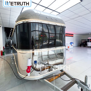 Camion de vente ambulante de crème glacée et de gelato WeTruth Food, <span class=keywords><strong>station</strong></span> de réfrigération mobile, bar compact moderne, remorque pour snacks et chips - Product Image 2