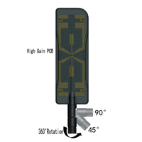Antenne de routeur à gain élevé, pliable, LTE, externe, plate, 4G, 5G, en caoutchouc