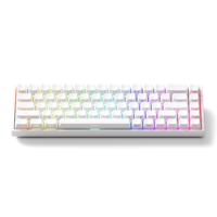 Teclado Mecánico para Juegos FUN68 HE, Ultra-rápido, 0.005mm RT, Frecuencia de Sondeo de 8K, Diseño 65%, Retroiluminación ARGB, Diseñado para Competencia