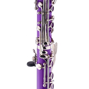 <span class=keywords><strong>Clarinete</strong></span> Morado de Resina ABS de 17 Teclas Seasound Factory OEM JYCL301PU, Cuerpo de Plástico Económico con Tono BB - Product Image 5