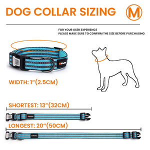 Collar de Nailon de Lujo para Perros, con Hebilla Ajustable, Reflectante, Diseño de Moda, Software Personalizado Smart ID, Fabricante - Product Image 2