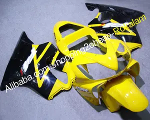 ชุดสีรถจักรยานยนต์,สำหรับ Honda CBR600 CBR 600 F4i 600F4i 2001 2002 2003สีเหลืองสีดำ