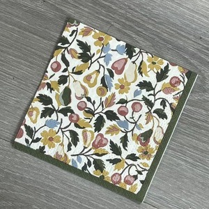 Serviettes <span class=keywords><strong>en</strong></span> <span class=keywords><strong>papier</strong></span> personnalisées écologiques 2 plis <span class=keywords><strong>en</strong></span> pâte de bois vierge, imprimées motifs floraux et plantes, motif ballons colorés, <span class=keywords><strong>forme</strong></span> carrée, style sac - Product Image 2