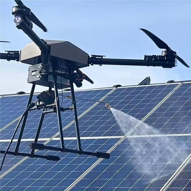 2026 Easyfly Professional Cleaning Drone for High Rise Solar Panel Building Facade Industry Equipment Surface Cleaning China