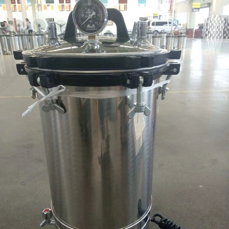 MT MEDICAL Stainless Steel Laboratory Autoclave