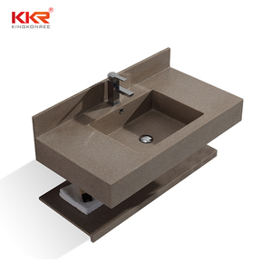 <span class=keywords><strong>Diseño</strong></span> único oscuro Baño <span class=keywords><strong>de</strong></span> piedra <span class=keywords><strong>de</strong></span> resina compuesta lavabo superficie sólida <span class=keywords><strong>de</strong></span> la vanidad <span class=keywords><strong>de</strong></span> la cuenca - Product Image 3