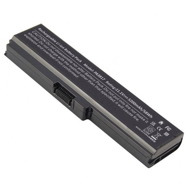 Replacement Battery PA3817U-1BRS PA3818U-1BRS PA3819U-1BRS for Toshiba Satellite C655 C675 C675D L645 L645D L655 L655D L675