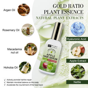 イラクサヘアオイルバルク100mlプライベートラベルディープネイリッシュカスタマイズハーブルート強化グロスドライヘア用アップルサイダー - Product Image 3