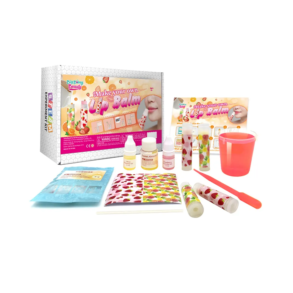 BIG BANG BEAUTY HOT DIY Lernspiel zeug für Kinder ab 6 Jahren STEM Activity Kits für Mädchen DIY Lip Balm Making Kit für Kinder